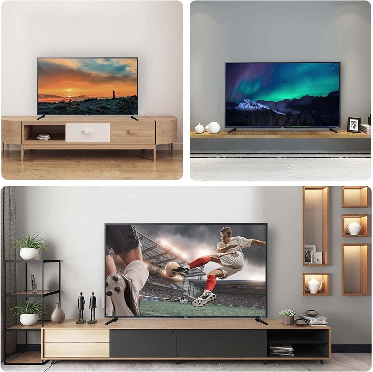 JOGIOスマートテレビ台座足用テレビスタンド32インチ49インチ50インチ 