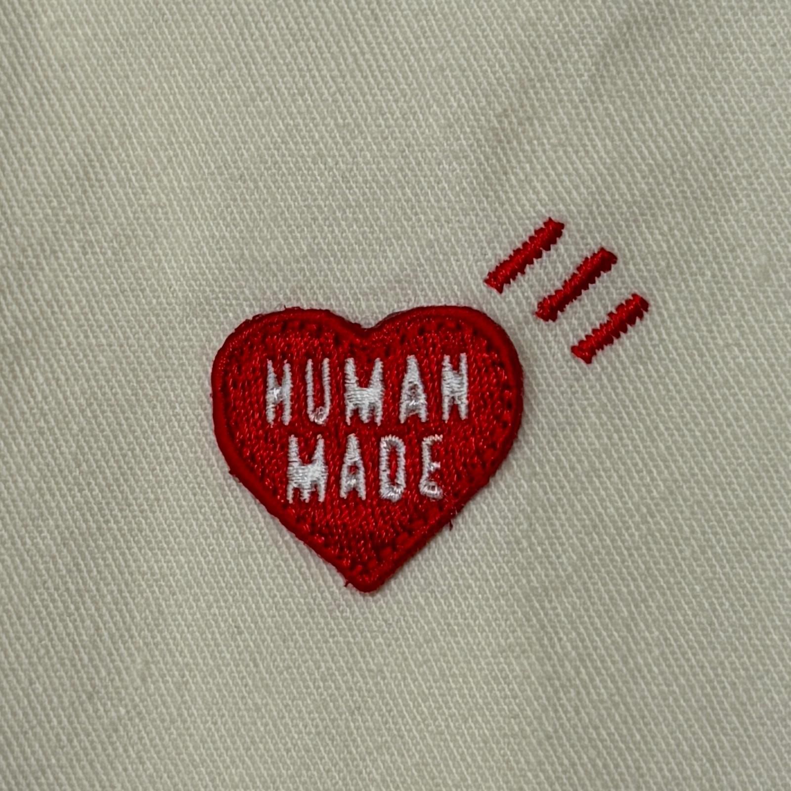 HUMAN MADE OXFORD BD SHIRT ハートワッペンオックスフォードボタン