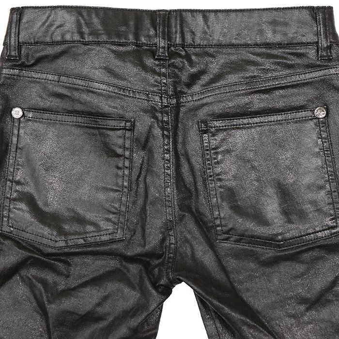 SALE【極美品】CHANEL シャネル メタリックデニムパンツ サイズ 34