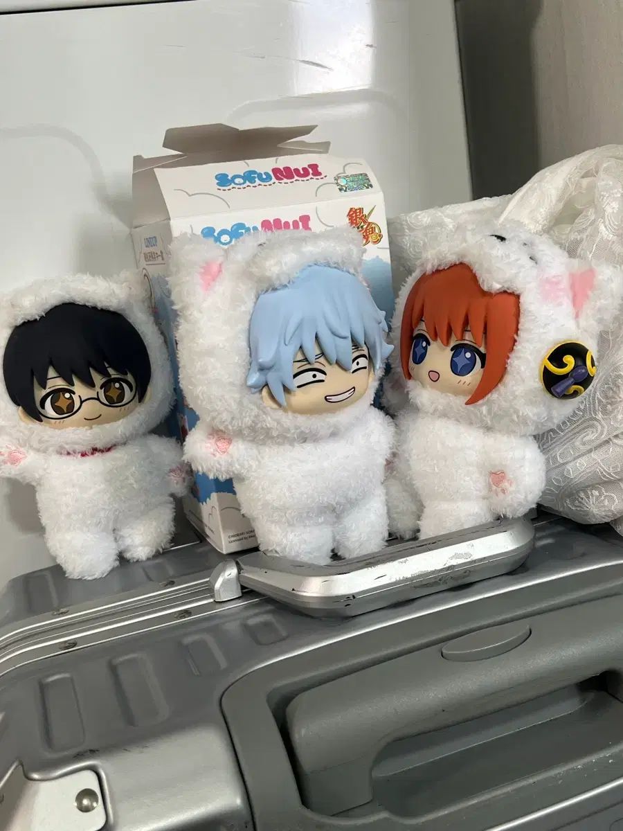 銀魂 ソフビ ぬい ヨロズヤ 万事屋 銀時 シークレット 志村 新八 神楽