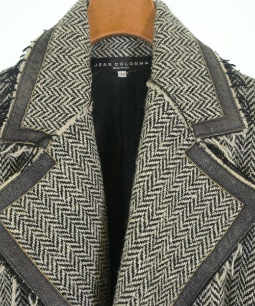 JEAN COLONNA コート グレー 42 ツイード ダブル ウエストベルト JEAN COLONNA コート（その他） レディース 【古着】【中古】【送料