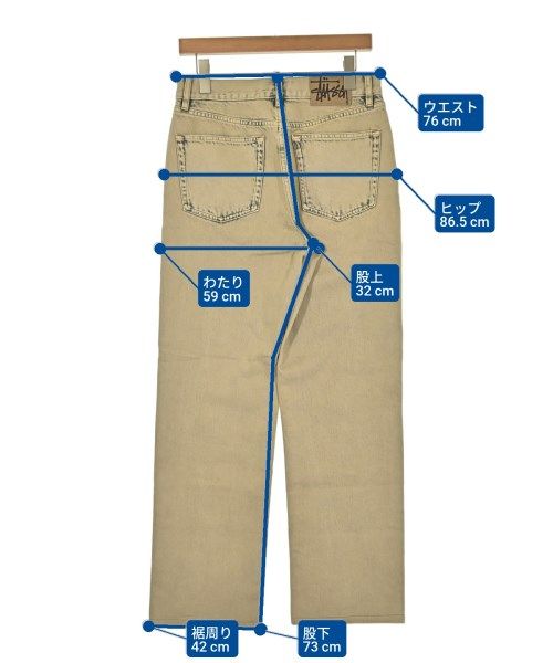 STUSSY デニムパンツ メンズ 【古着】【中古】【送料無料】 - メルカリ