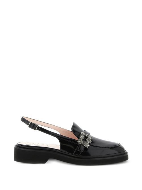 ROGER VIVIER VIV レンジャーズ レザー ローファー 送料無料