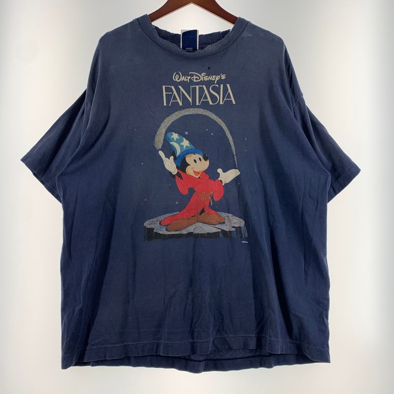 【中古品】 SAINT Mxxxxxx セント マイケル DNF S/S TEE FANTASIA SM-HR8-0000-C65 ショートスリーブ Tシャツ ファンタジア 半袖 トップス ヴィンテージ加工 【142-260627-ko-13-tei】