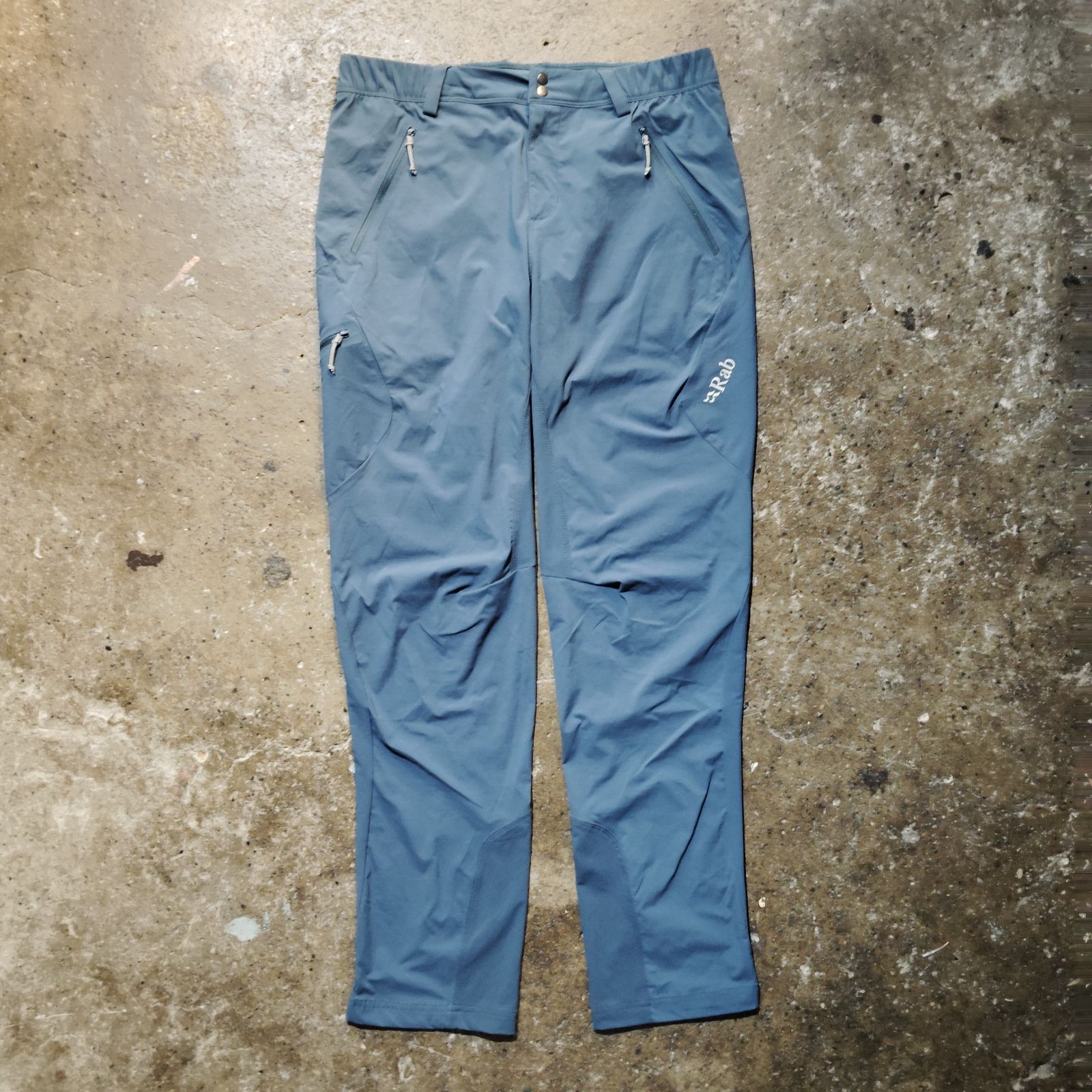 Rab Ascendor Light Pants W34 L32 ネイビー ラブ アッセンダーライトパンツ トレッキングパンツ QFW-01