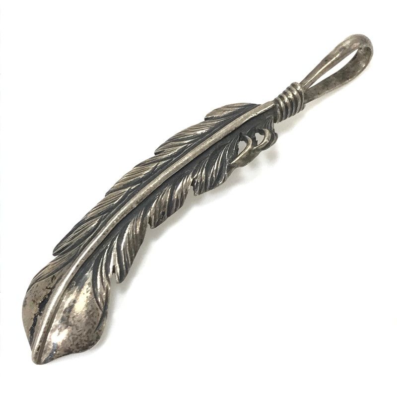【現状渡し品】 BIG HAND ビッグハンド FEATHER PENDANT TOP フェザー ペンダントトップ アクセサリー 【191-260627-na-12-tagh】