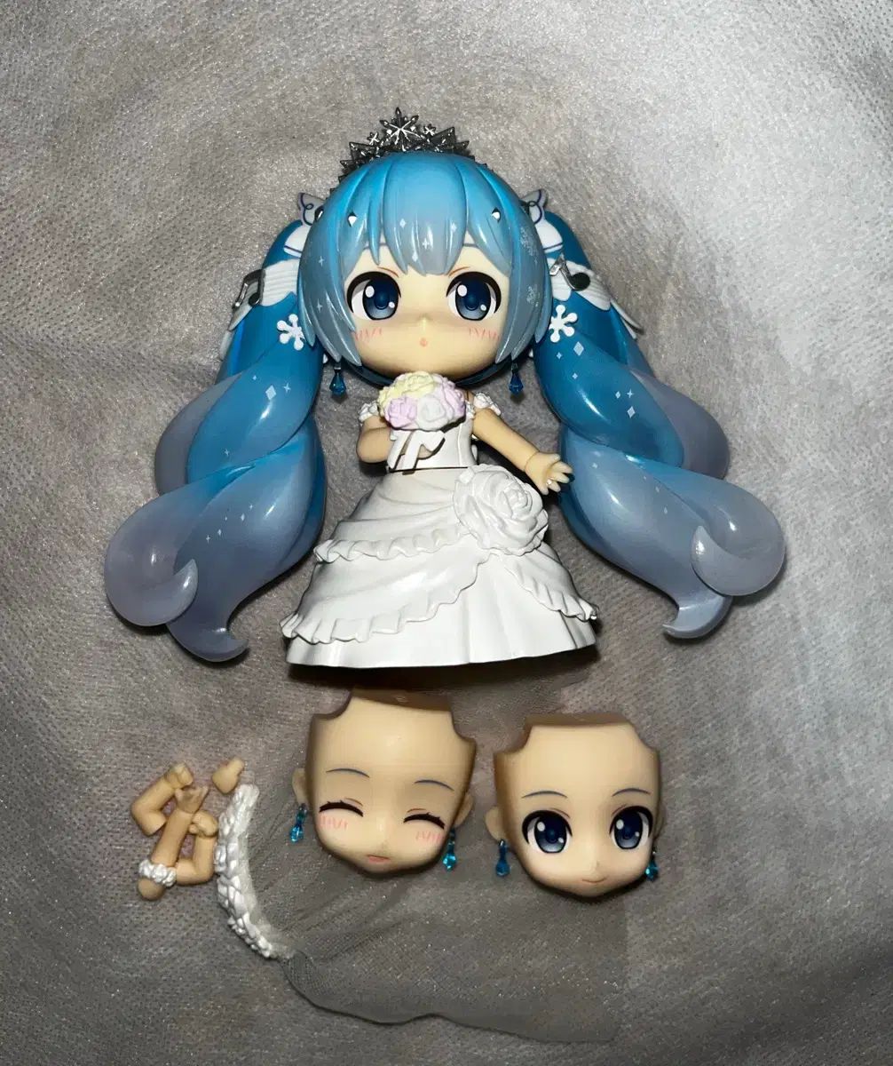 初音ミク 雪ミク 2019 ヘア FACE PARTS