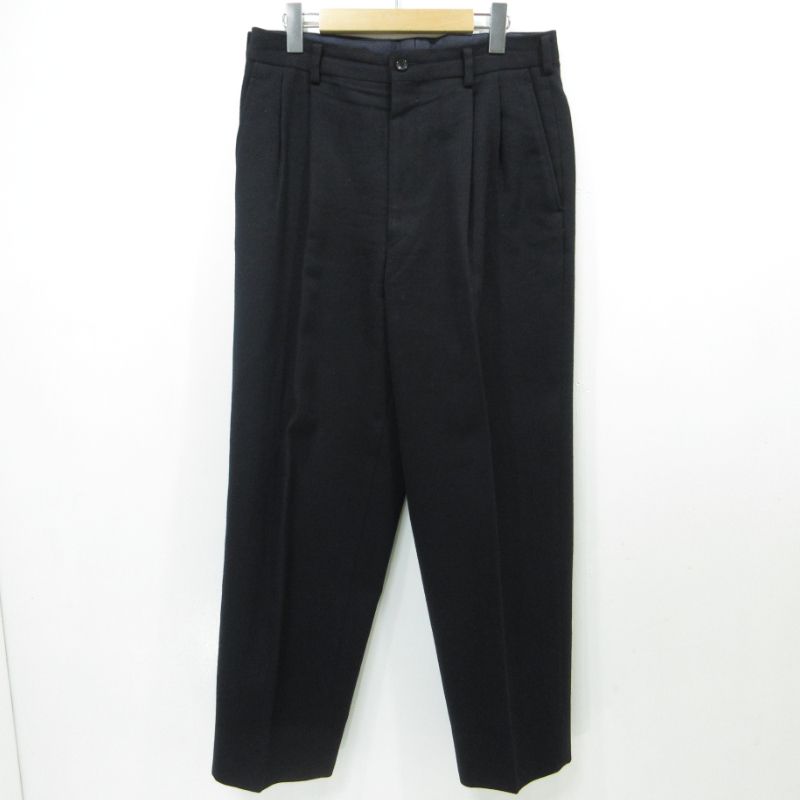 【三重本店】 中古 COMME des GARCONS | コムデギャルソン パンツ ウールスラックス HP-07021M ダークネイビー サイズ：M 【108】