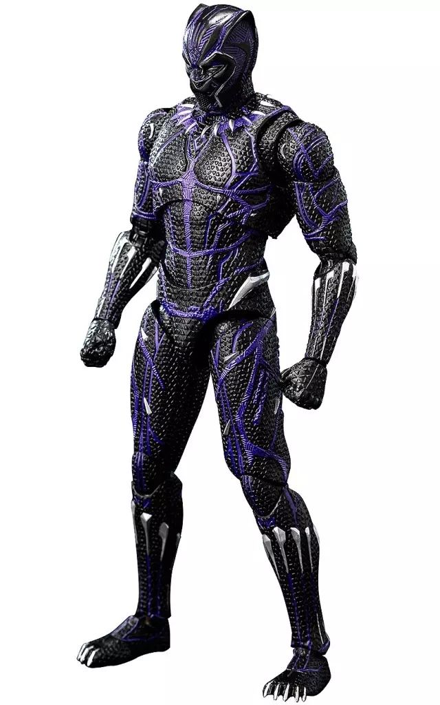 【新品】フィギュア DLX ブラックパンサー(キネティック・エネルギー・チャージド) 「マーベル・スタジオ： インフィニティ・サーガ」 1/12 アクションフィギュア
