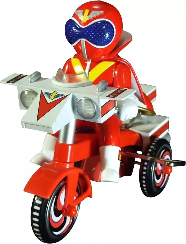 【新品】フィギュア EX三輪車 アカレンジャー Bタイプ 「秘密戦隊ゴレンジャー」 ゼンマイ式三輪車フィギュア