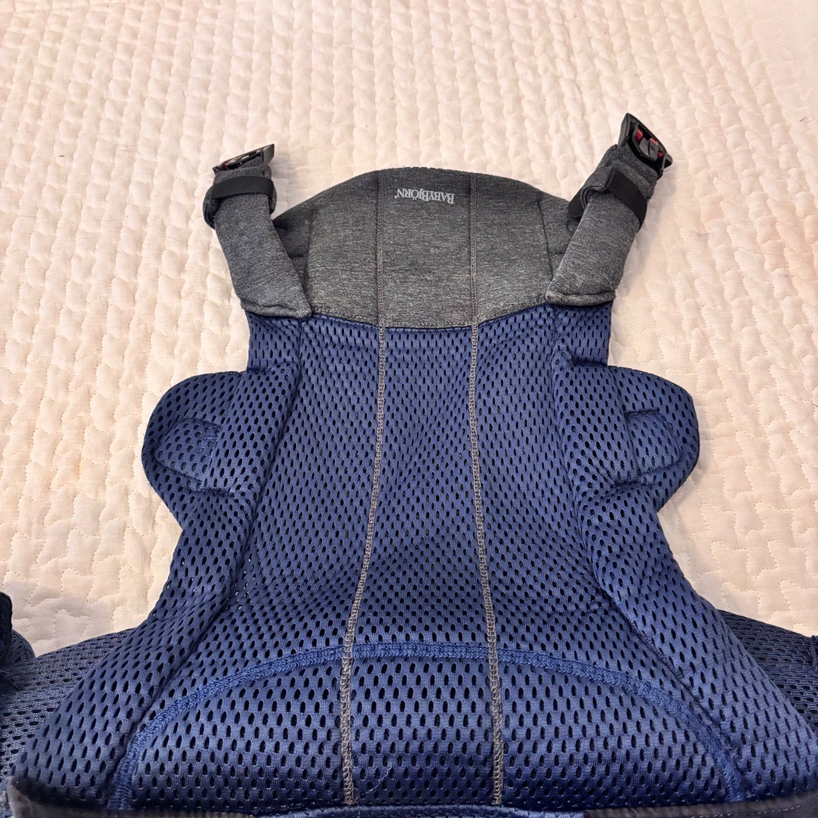 美品＊ベビービョルン ハーモニー BABYBJORN 抱っこ紐 ネイビーブルー