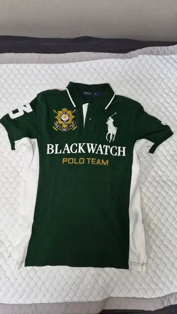 POLO RALPH LAUREN ブラックウォッチ ポロチーム カラーTシャツ グリーン