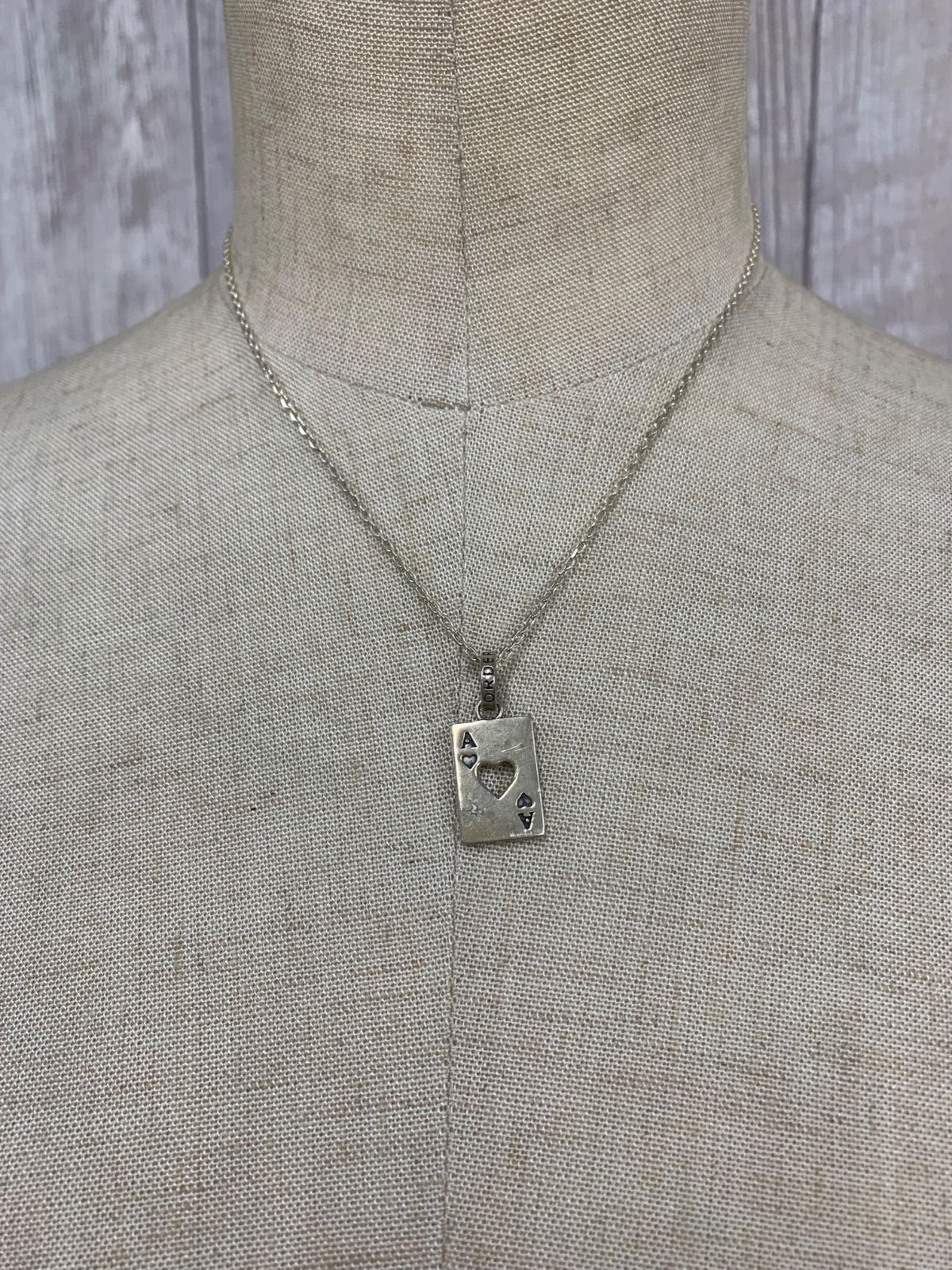 ROYAL ORDER ロイヤルオーダー ネックレス ハートエース 925 SILVER
