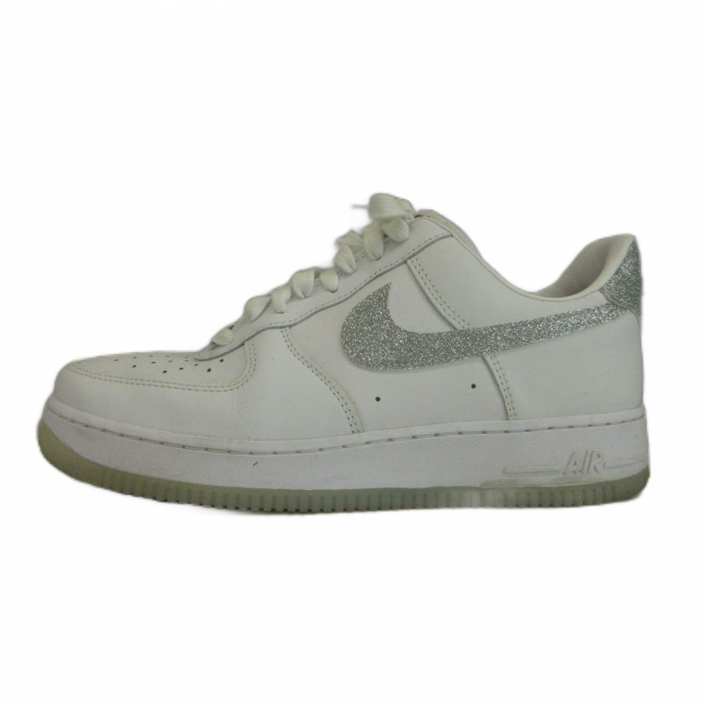 ナイキ NIKE Women's Air Force 1 '07 LX White Cool Grey Multi Color スニーカー レザー ローカット US10 27cm 白 ホワイト HQ3461-191 /XZ ■GY18