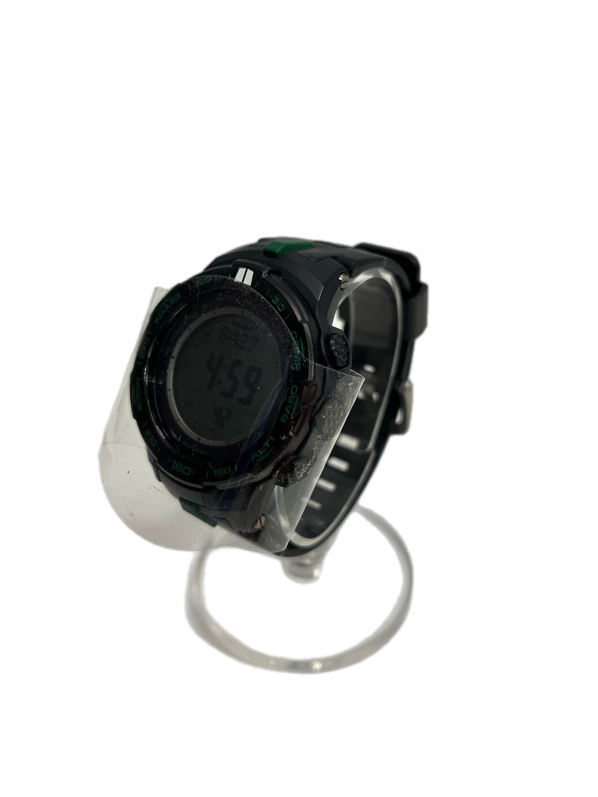 カシオ CASIO PROTREK プロトレック RM Series リアルマテリアルシリーズ デジタル 黒×緑 PRM-S3100 メンズ腕時計101watch-96 13,860円