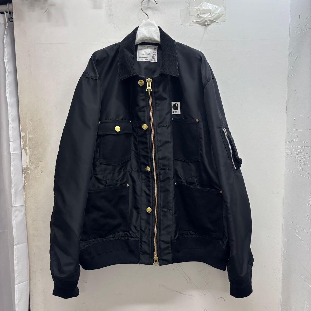sacai × Carhartt WIP サカイ × カーハート 26SS Nylon Twill × Duck