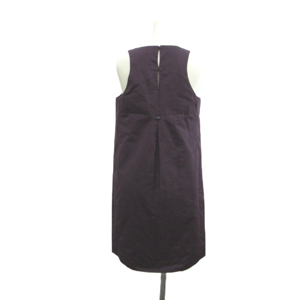 'S Max Mara ノースリーブワンピース 36 Sマックスマーラ 'S Max Mara ワンピース ノースリーブ 36 紫 パープル