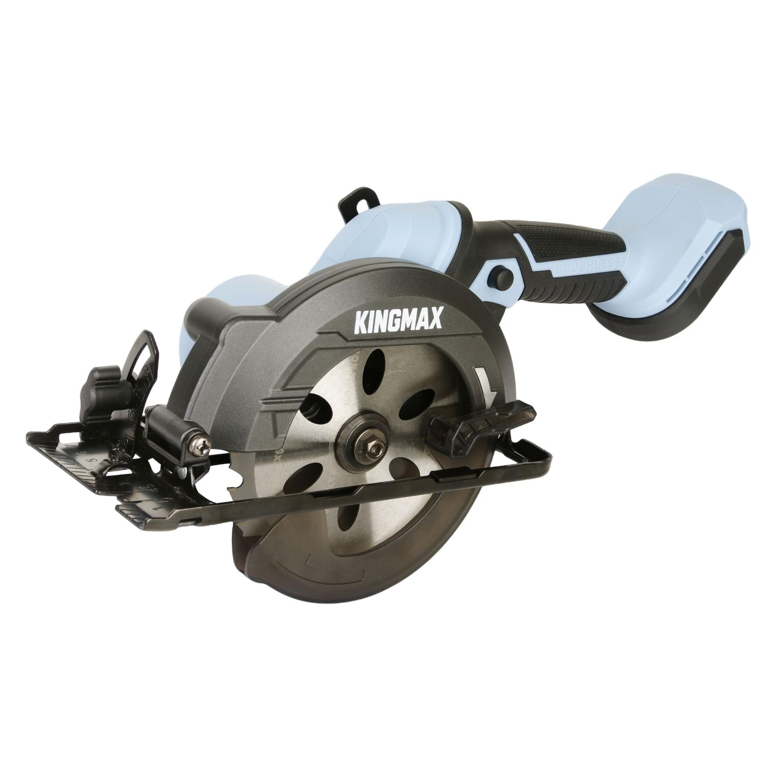 ☆新品☆KINGMAX 丸鋸 マキタ 丸ノコ 充電式 18v 互換 工具 140mm マルノコ 最大切込み深さ52mm 高出力ブラシレスモーター LED残照機能付き KCS140 (本体のみ、バッテリ・充電器別売) 826f3035