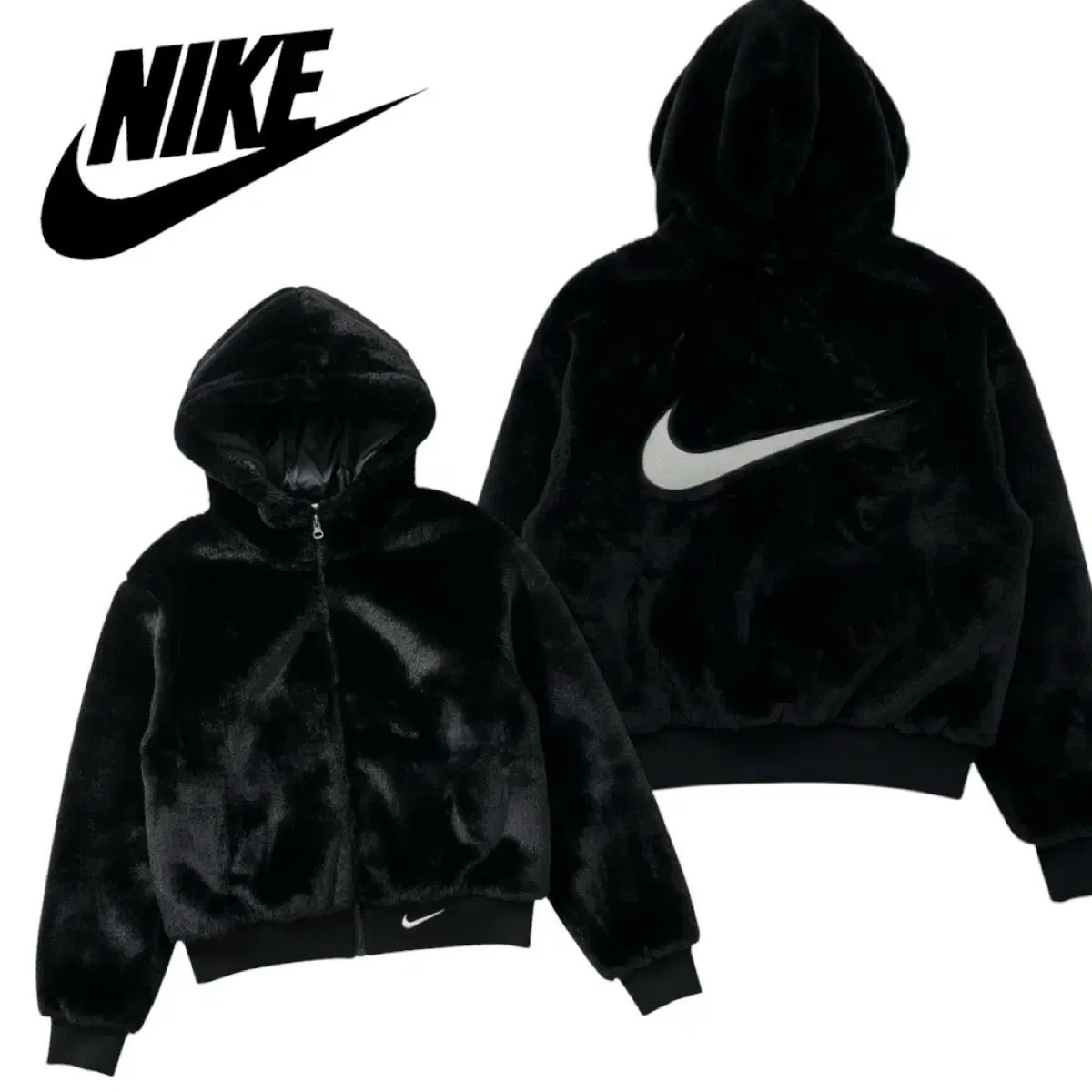 Nike(w)エッセンシャル フェイクファー ジャケット s
