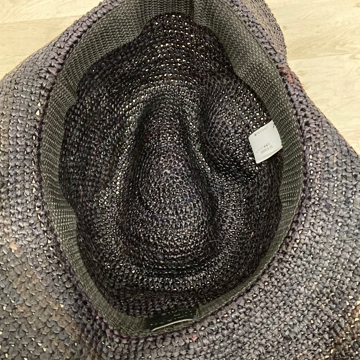 美品 MAISON N.H PARIS メゾンエヌエイチパリ ハット/帽子 麦わら帽子