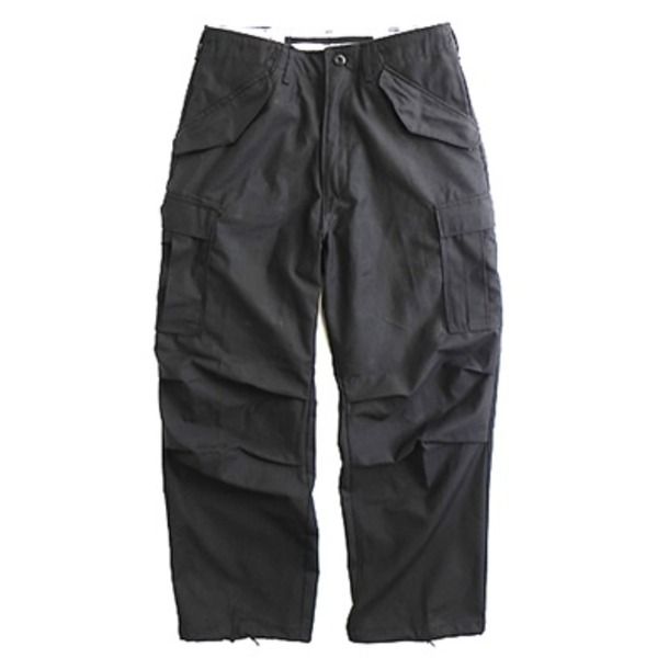 USタイプ M-65 フィールドパンツ PP062YN メンズ Lサイズ ブラック レプリカ 米軍 US軍 ミリタリーパンツ 軍モノ 収納家具 省スペース おしゃれ