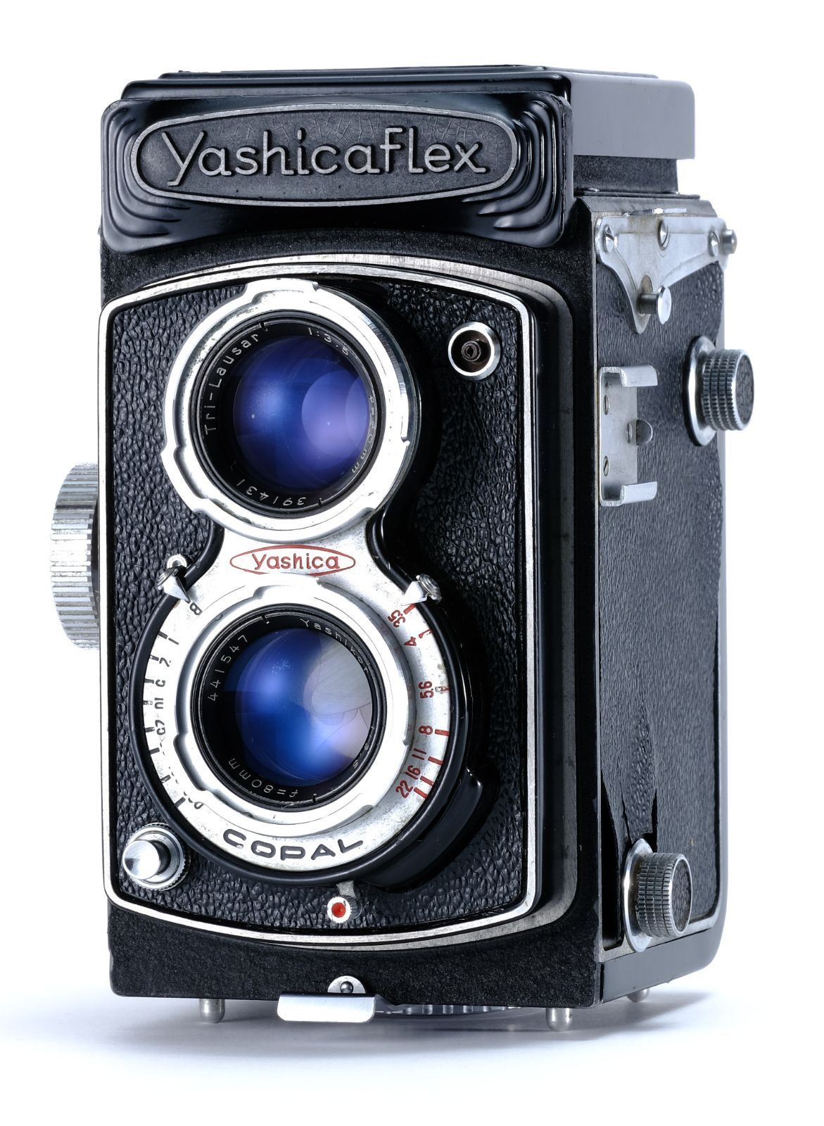 Yashica ヤシカ Yashicaflex C型 ボディ + Yashikor 80mm F3.5 #Y0157
