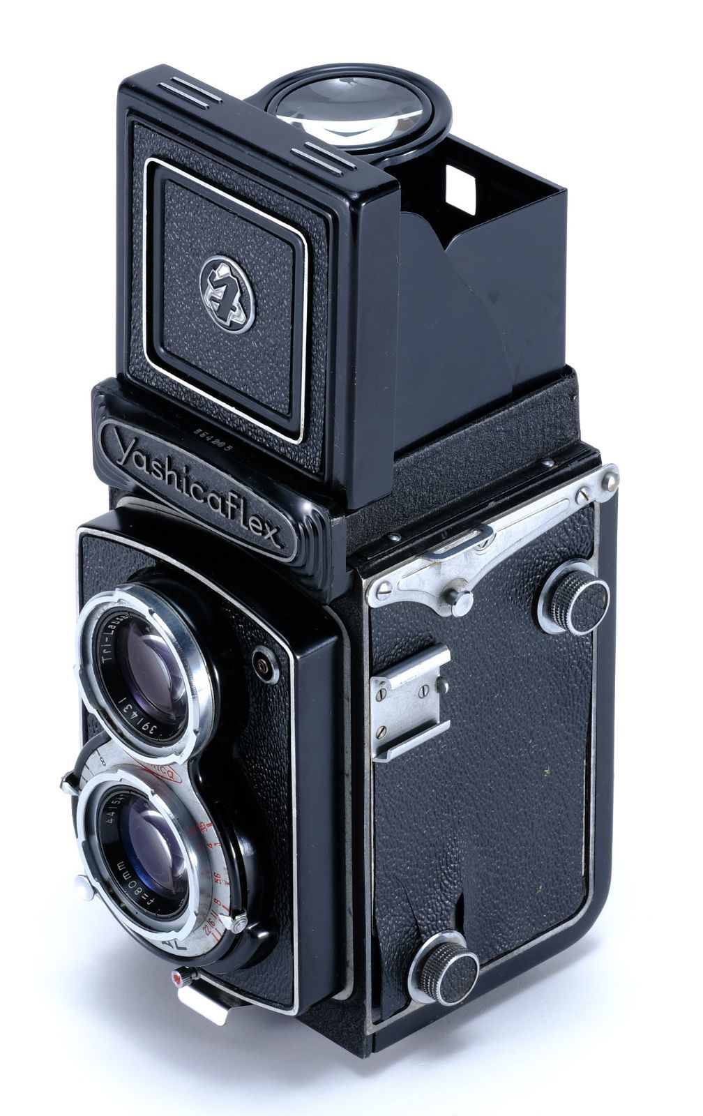 Yashica ヤシカ Yashicaflex C型 ボディ + Yashikor 80mm F3.5 #Y0157