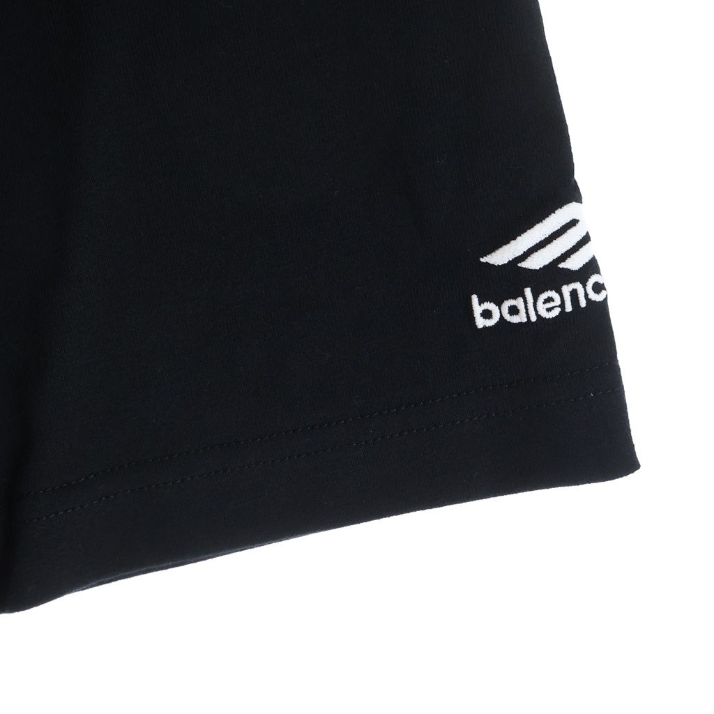 BALENCIAGA (バレンシアガ) SKI ロゴプリント クルーネック 半袖シャツ