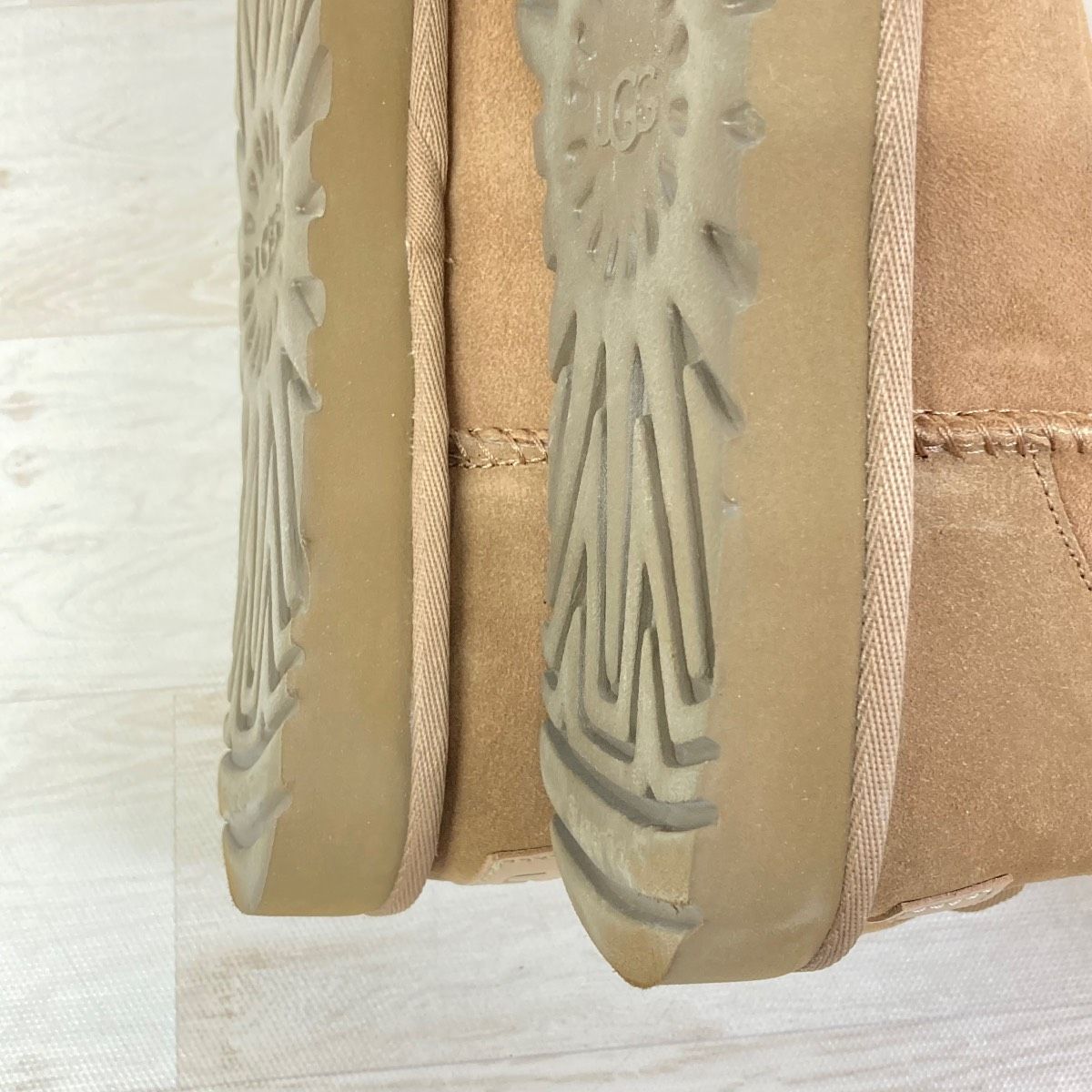 美品 UGG/アグ ムートンブーツ 22cm キャメル 1016222 クラシックミニ