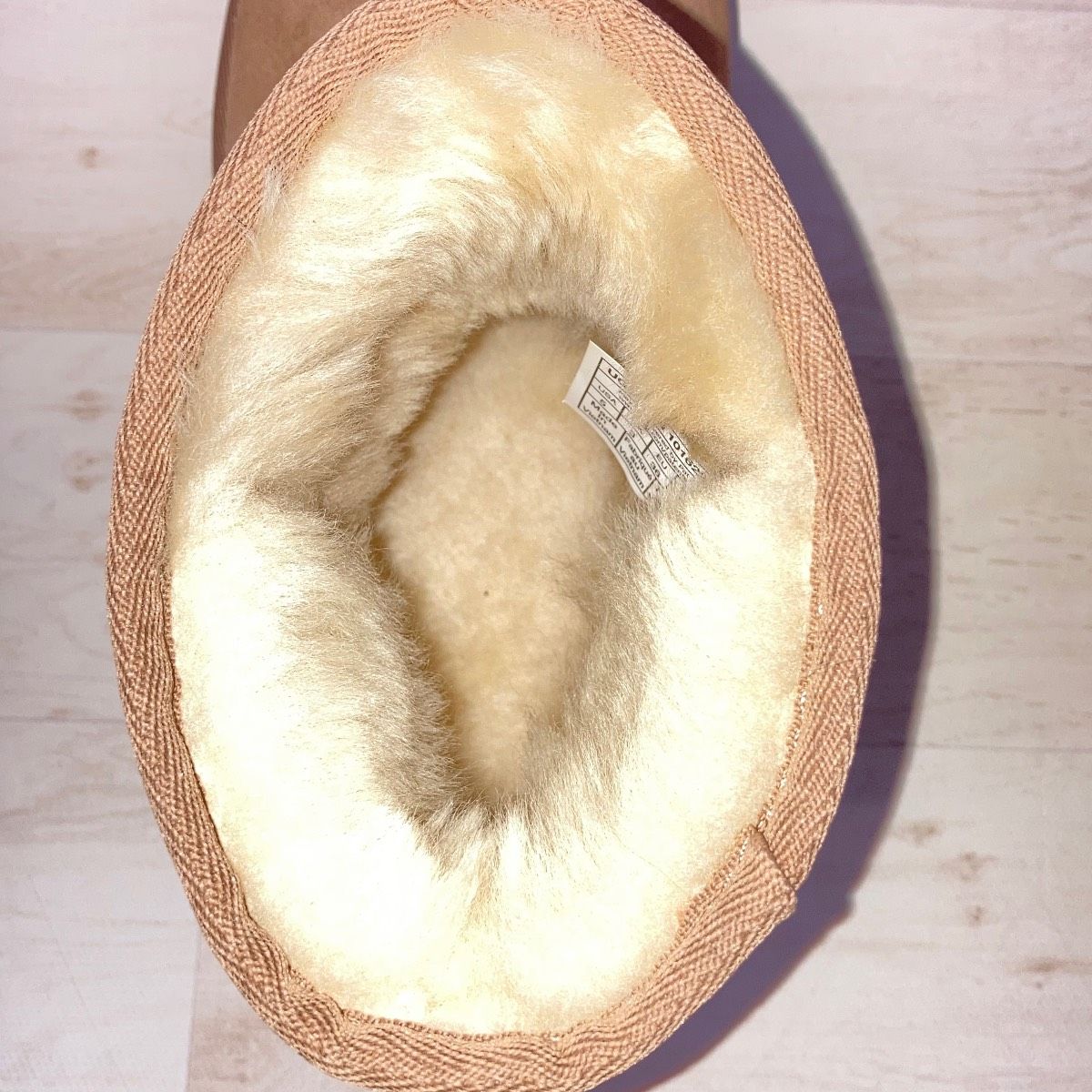 美品 UGG/アグ ムートンブーツ 22cm キャメル 1016222 クラシックミニ