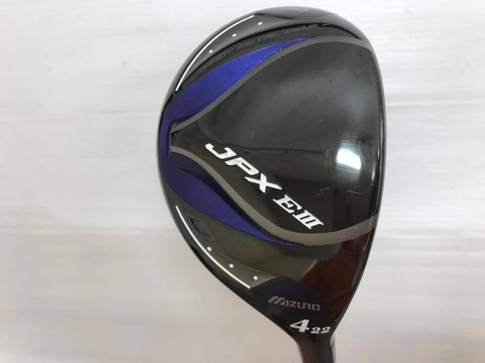 ミズノ　JPX E３　22度　JPX E３-H　Rフレックス　ユーティリティ　中古　ゴルフドゥ！多摩ニュータウン店【最短即日発送】