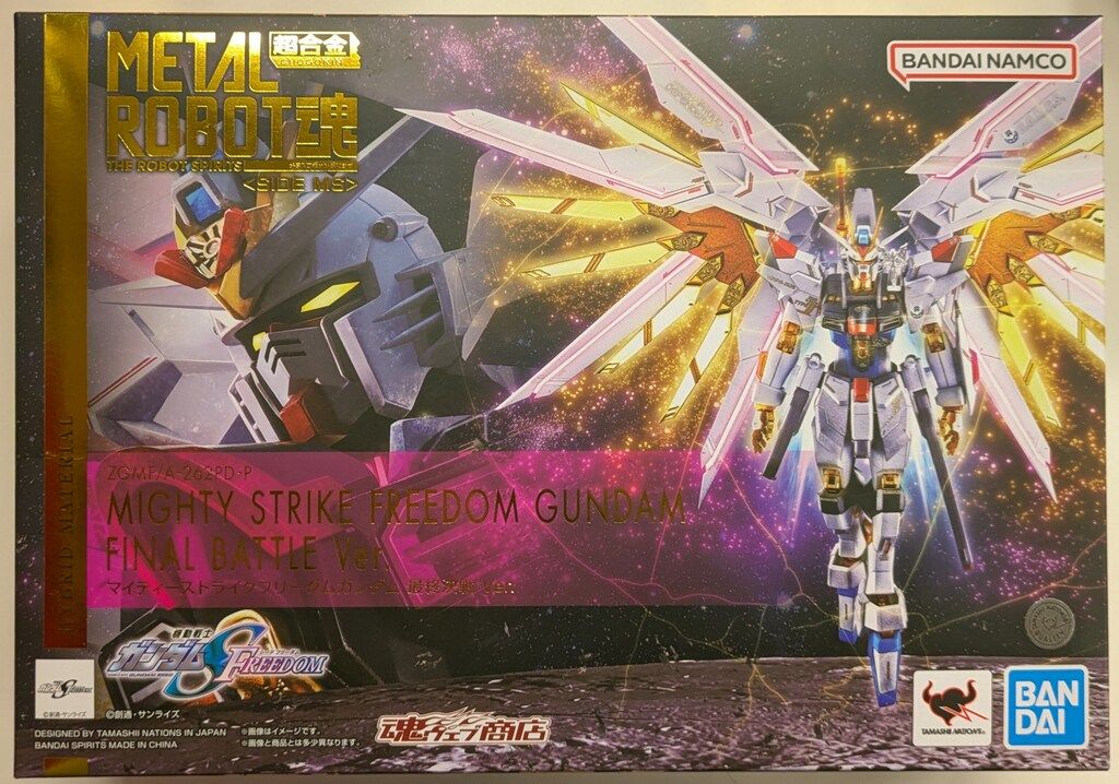 BANDAI SPIRITS METAL ROBOT魂 <SIDE MS> 機動戦士ガンダムSEED FREEDOM マイティーストライクフリーダムガンダム 最終決戦 Ver.