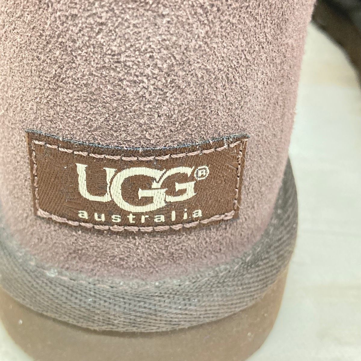UGG australia ムートンブーツ ブラウン 23cm (EU37) 5825 アグ