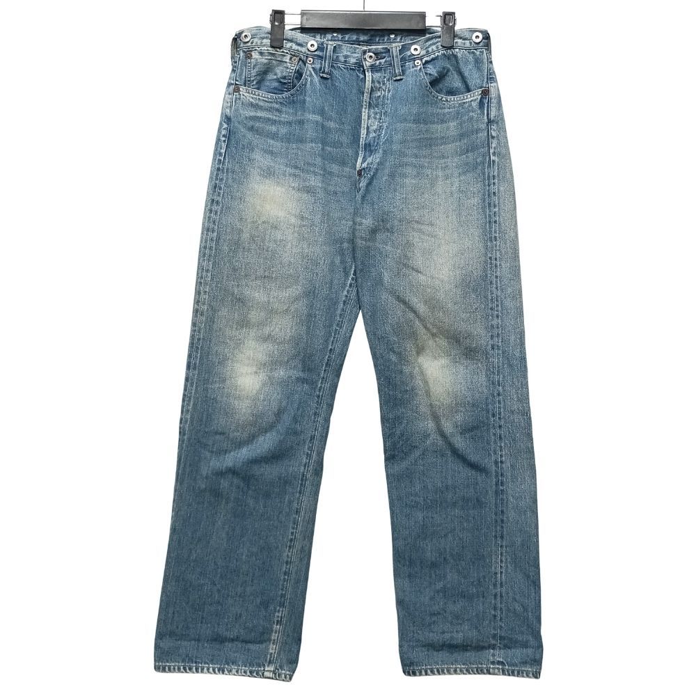 A.PRESSE アプレッセ AP-4008 No.2 Washed Denim Pants 加工 デニム