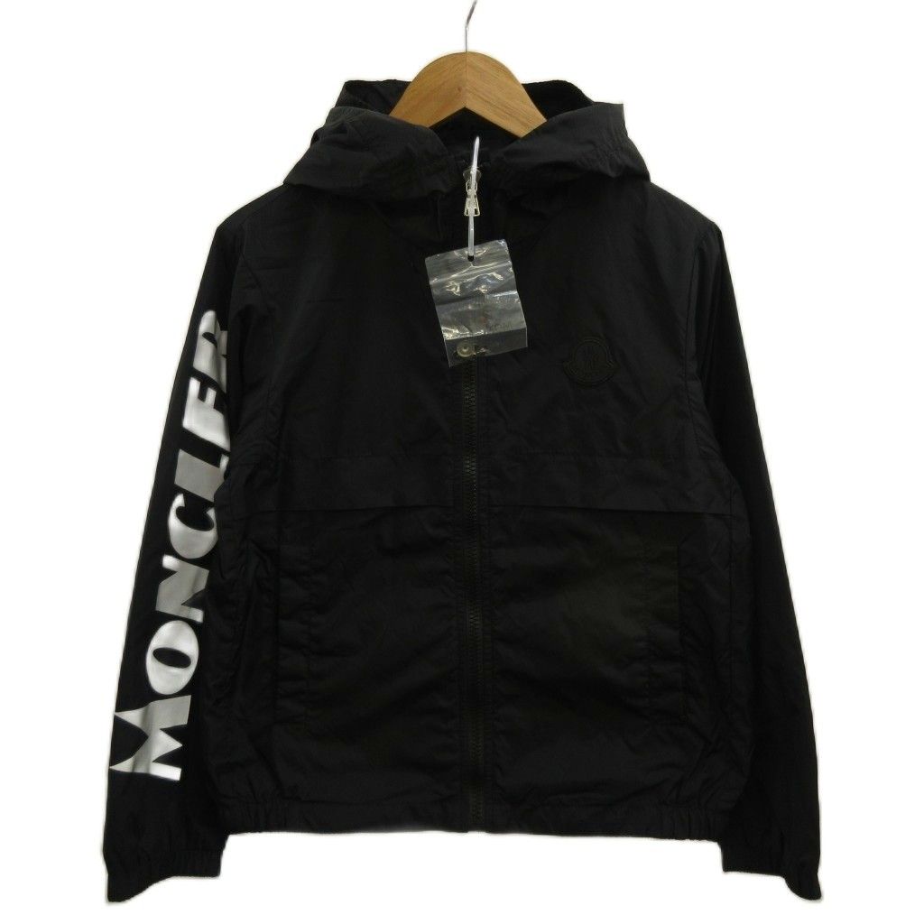 SOUNDCLOUD パーカー ブラック モンクレール MONCLER SAXOPHONE パーカー ウィンドブレーカー キッズ