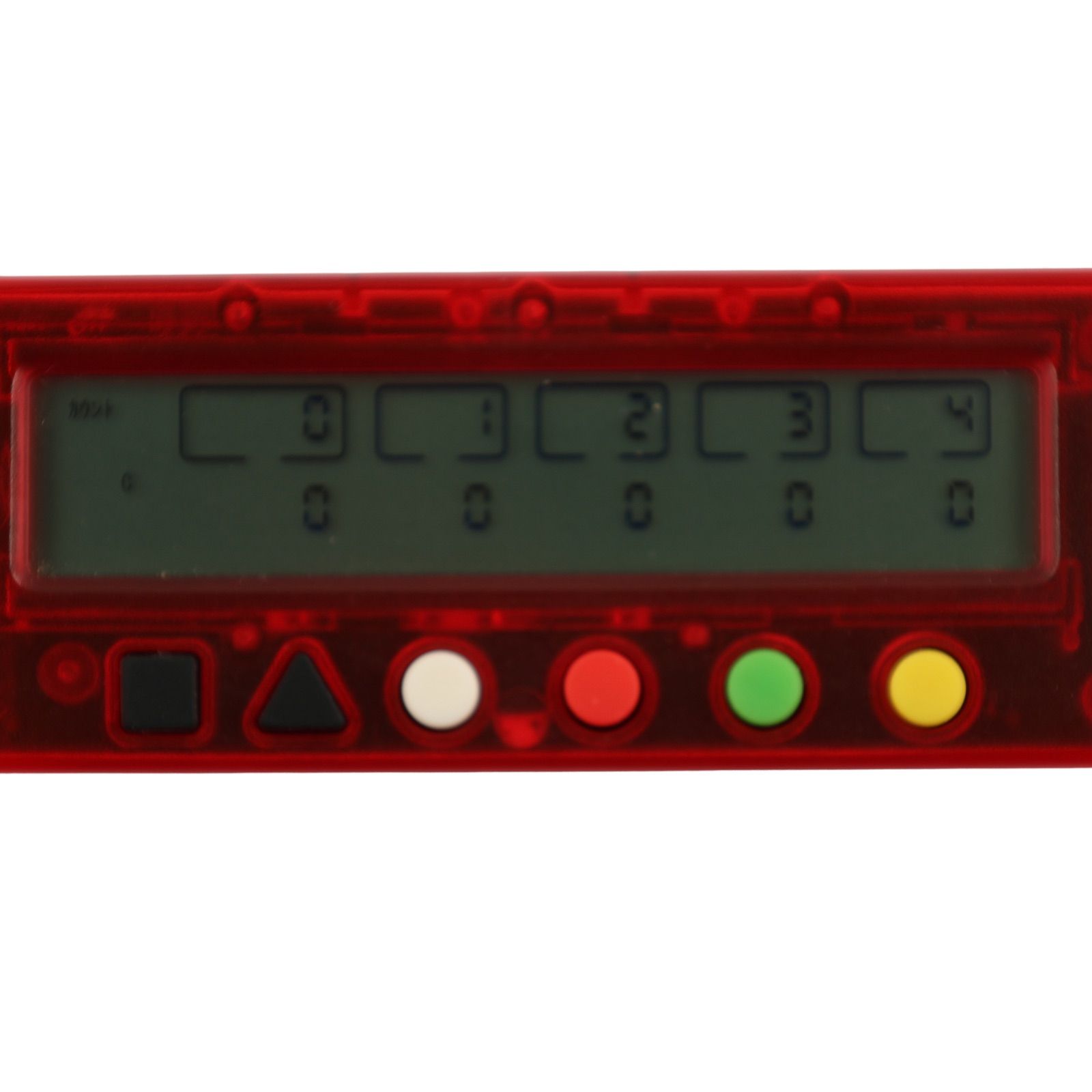 勝ち勝ちくん 子役カウンター レッドスケルトン 2010年製ダブル画面 