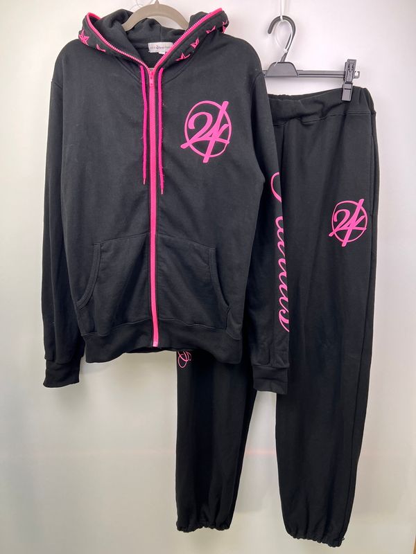 【中古品】 GOLD 24karats Diggers ゴールド トゥエンティーフォーカラッツ ディガーズ VELOR JERSEY SET UP 436FL ベロア ジャージセットアップ 【178-260627-kk-15-hon】