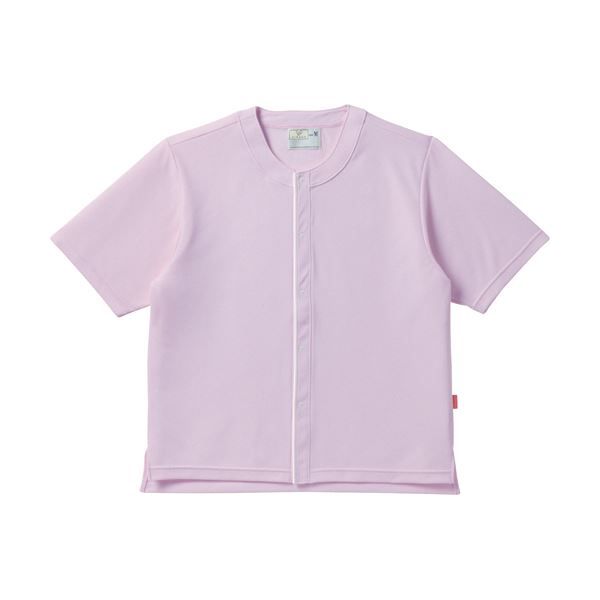 トンボ 半袖シャツエコ・メッシュ防縮ニット ライラック Mサイズ CR837-81-M 1着 Tシャツ カジュアル 通勤 普段使い