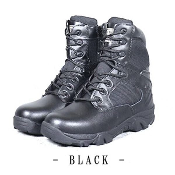 アメリカ軍 サイドジッパーブーツ 靴 特殊部隊 DELTA モデル 6W 24cm ブラック ミリタリーブーツ ミリタリーウェア メンズ アウトドア カジュアル
