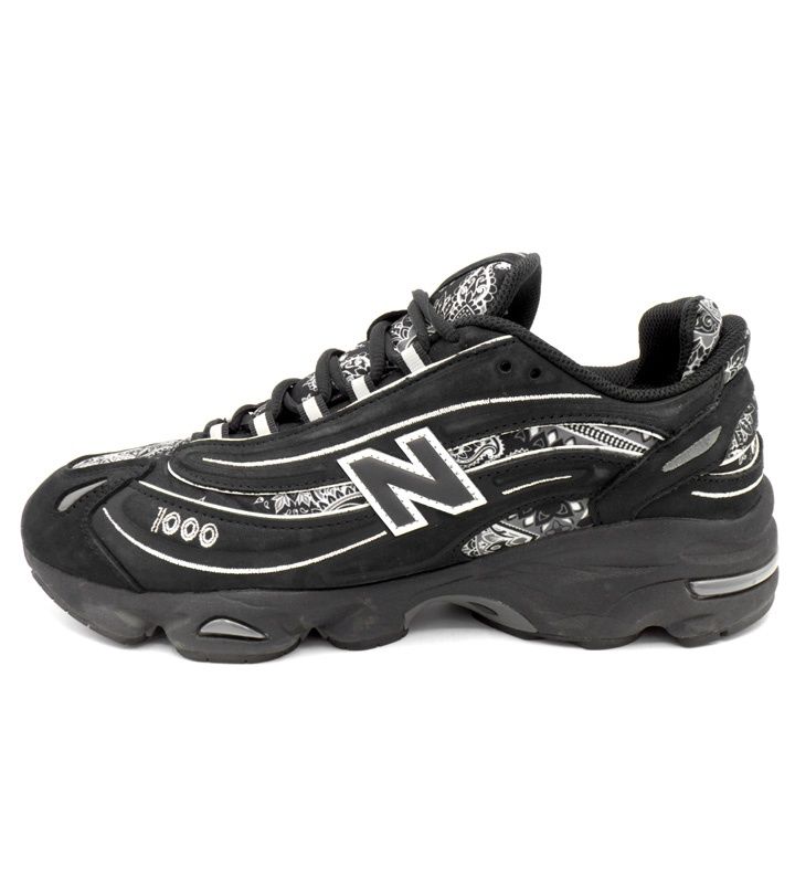 ニューバランス New Balance × アトモス atmos 【 1000 BANDHNU M1000AP 】 1000 バンドゥヌ ブラックペイズリー ローカット スニーカー h8440
