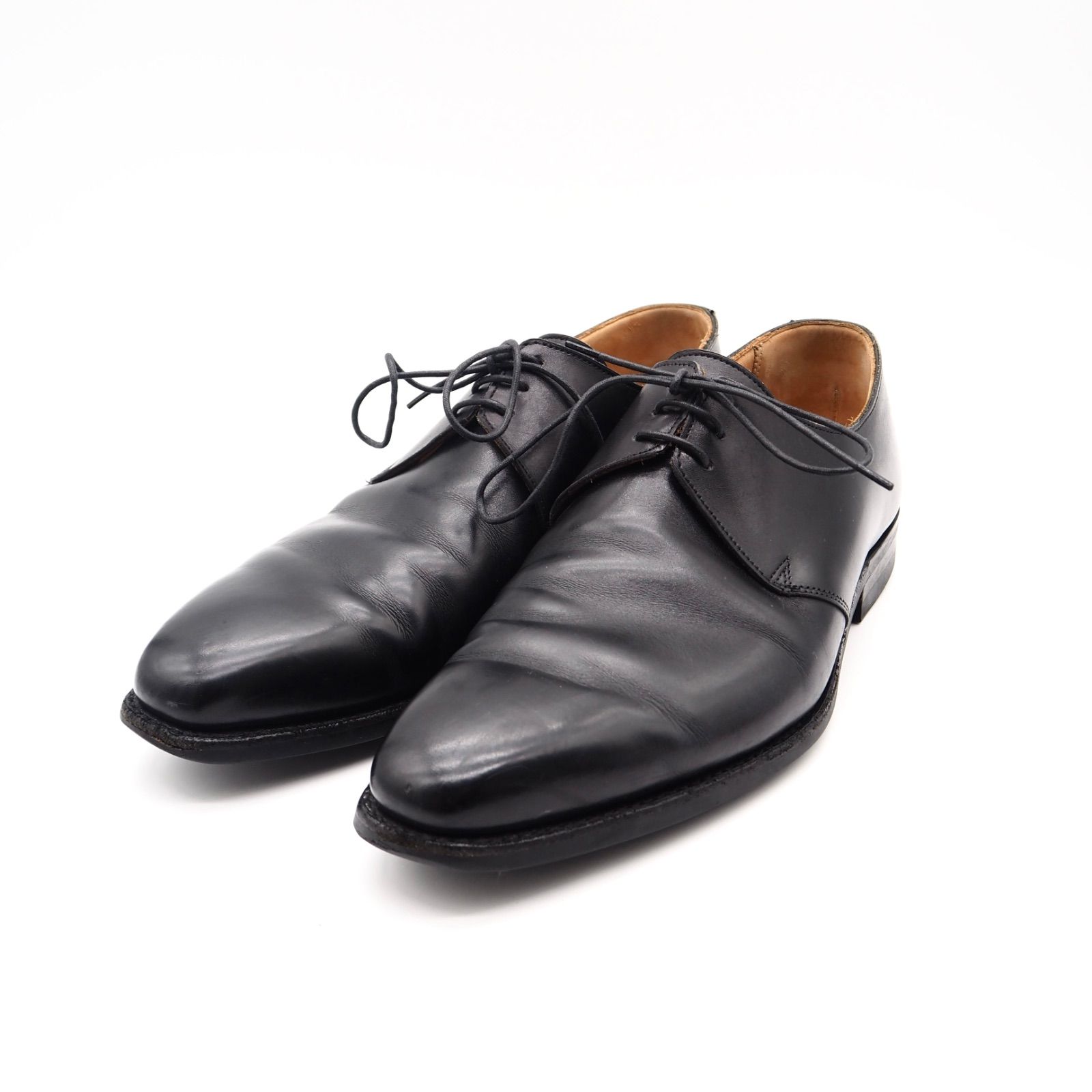 Crockett&Jones プレーントゥ ハイバリー レザー ブラック クロケット&ジョーンズ