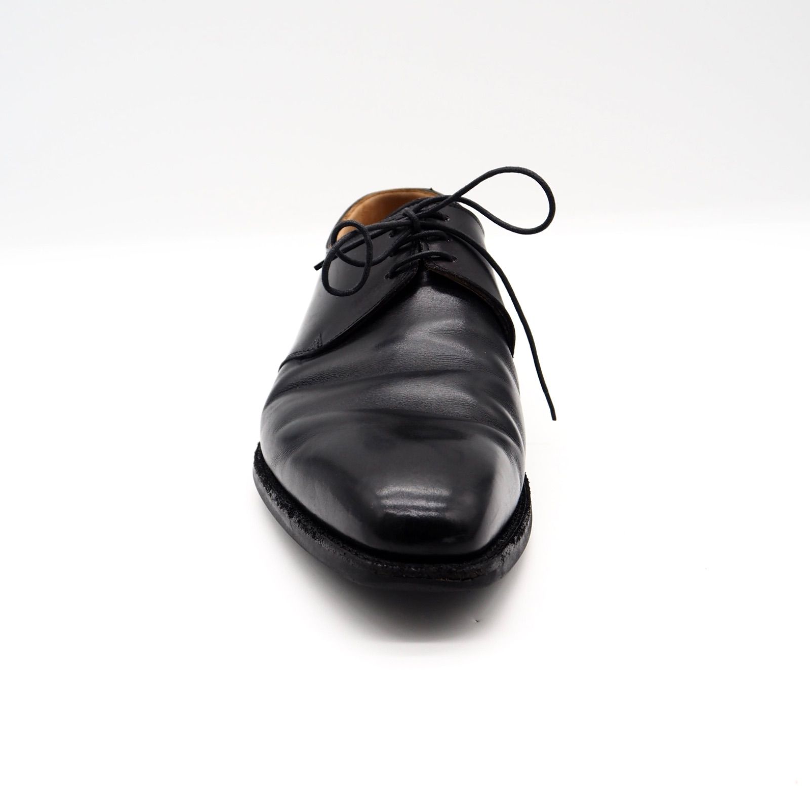 Crockett&Jones プレーントゥ ハイバリー レザー ブラック クロケット&ジョーンズ