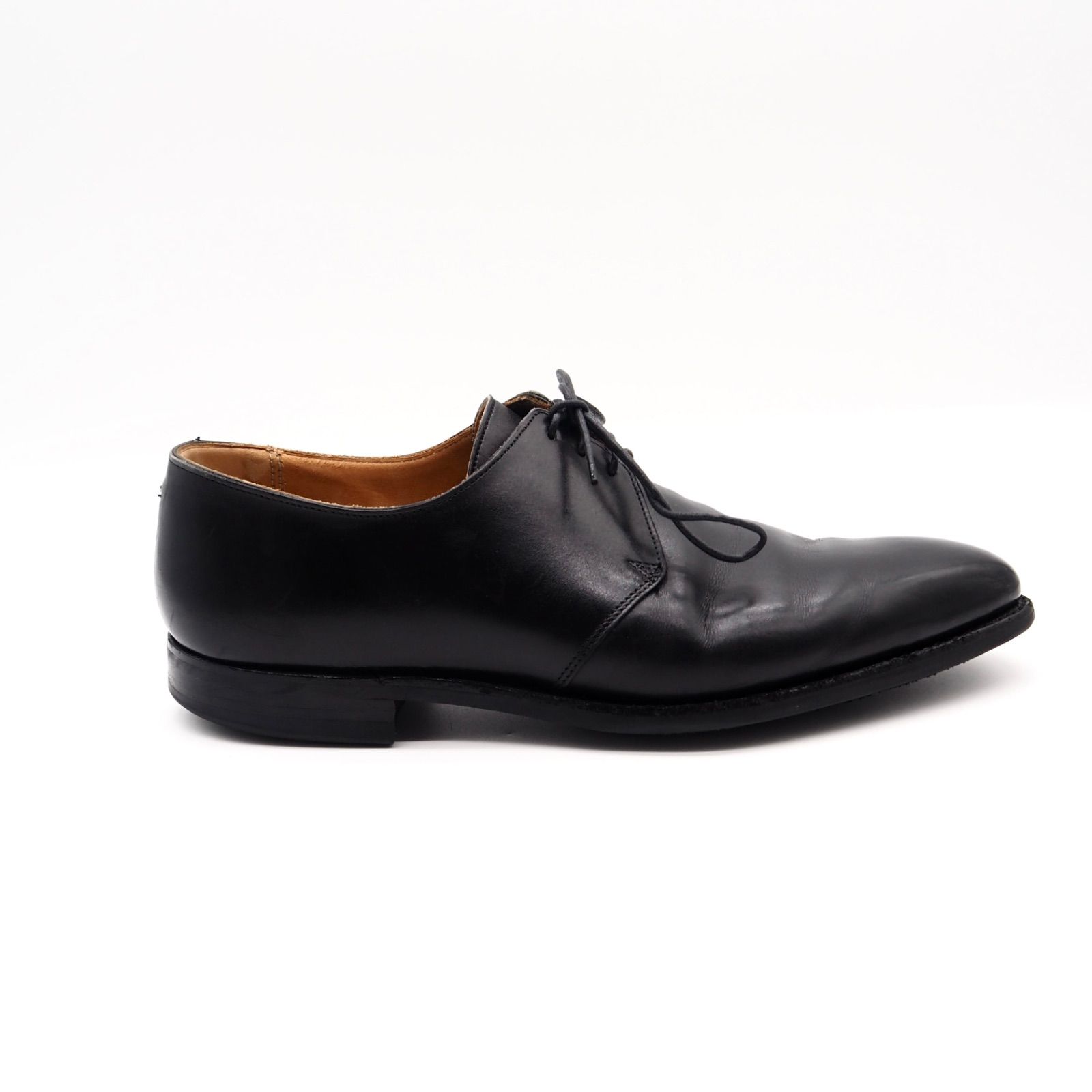 Crockett&Jones プレーントゥ ハイバリー レザー ブラック クロケット&ジョーンズ