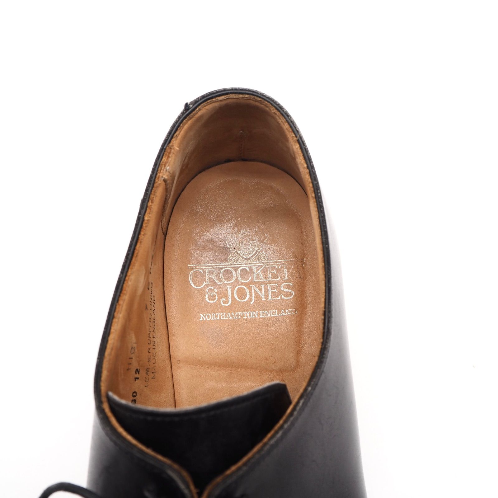Crockett&Jones プレーントゥ ハイバリー レザー ブラック クロケット&ジョーンズ