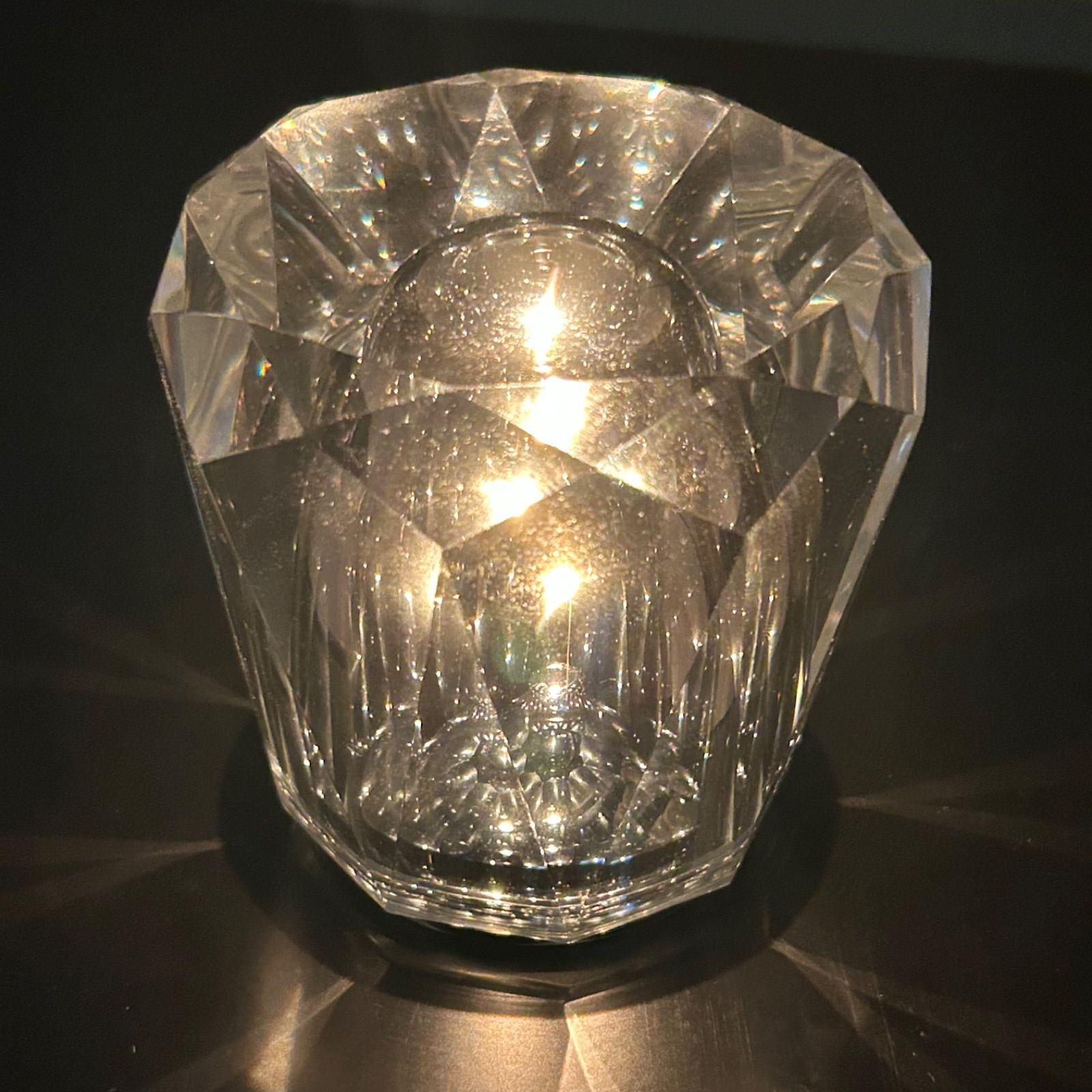 Ambientec Ambientec Xtal クリスタル LEDポータブルランプ コードレス照明 高級インテリア
