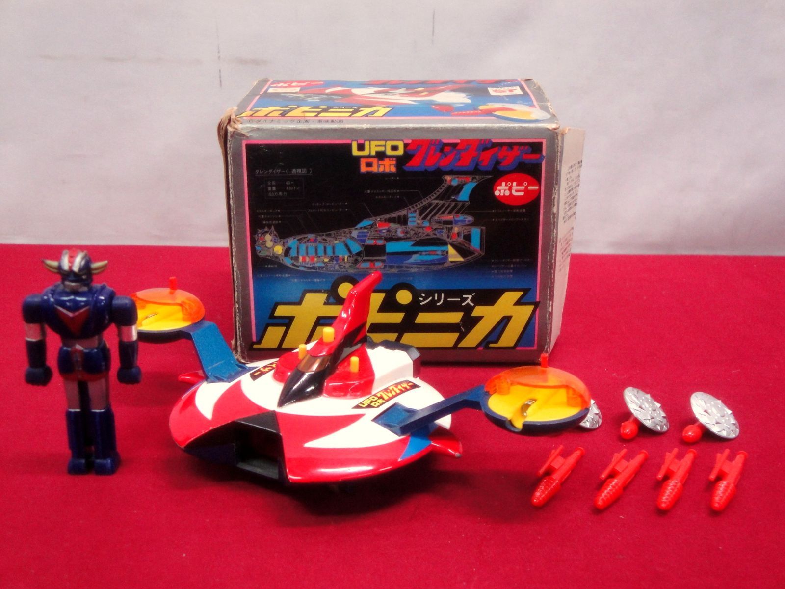 当時物】ポピー 超合金 UFOロボ グレンダイザー ポピニカシリーズ 現状