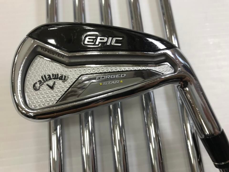 キャロウェイ　EPIC FORGED STAR　NSプロ Zelos 7　Sフレックス　アイアンセット　中古【最短即日発送】