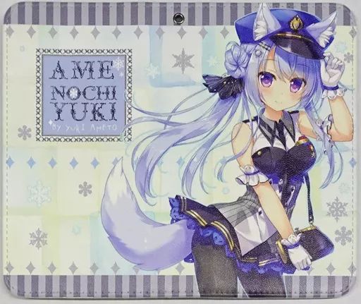 【中古】同人モバイル、ＰＣ、ゲームアクセサリー関係 【オリジナル】駅長キツネさんスマホケース(あめとゆき) /あめ のち ゆき