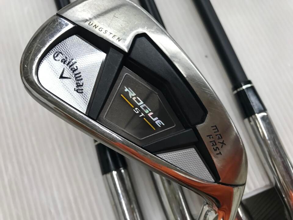 キャロウェイ　ROGUE ST MAX FAST　SPEEDER NX 40 for Callaway　Rフレックス　アイアンセット　中古　ゴルフドゥ！成田美郷台店【最短即日発送】