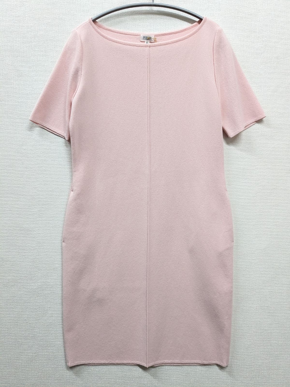 【新品タグ付き】FOXEY BOUTIQUE フォクシーブティック　半袖　ワンピース　ピンク